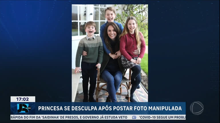 Vídeo: Princesa Kate Middleton se desculpa após postar foto manipulada