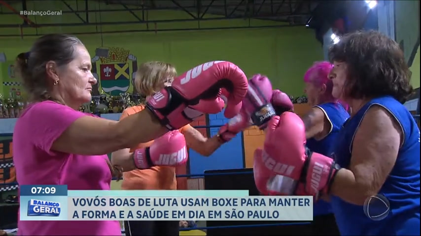 Vídeo: Melhor Idade em Ação: Idosas lutam boxe para manter a saúde em dia