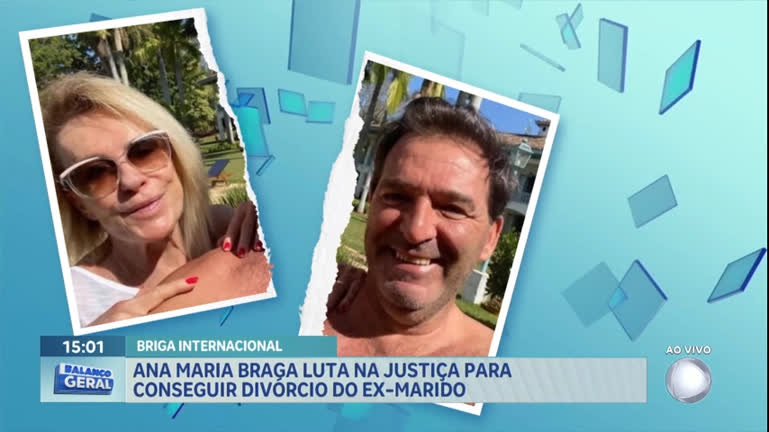 Vídeo: Ana Maria Braga luta na justiça para conseguir divórcio do ex-marido