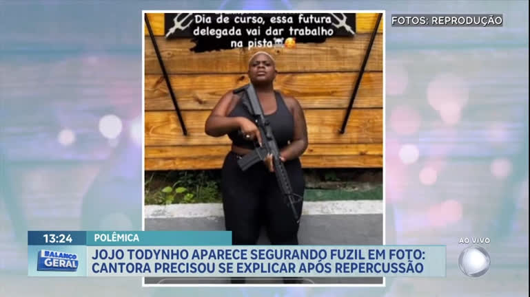 Vídeo: Jojo Todynho se pronuncia após postar foto segurando fuzil