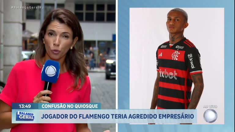 Vídeo: Lateral-direito do Flamengo é suspeito de agressão a empresário em quiosque da Barra da Tijuca (RJ)
