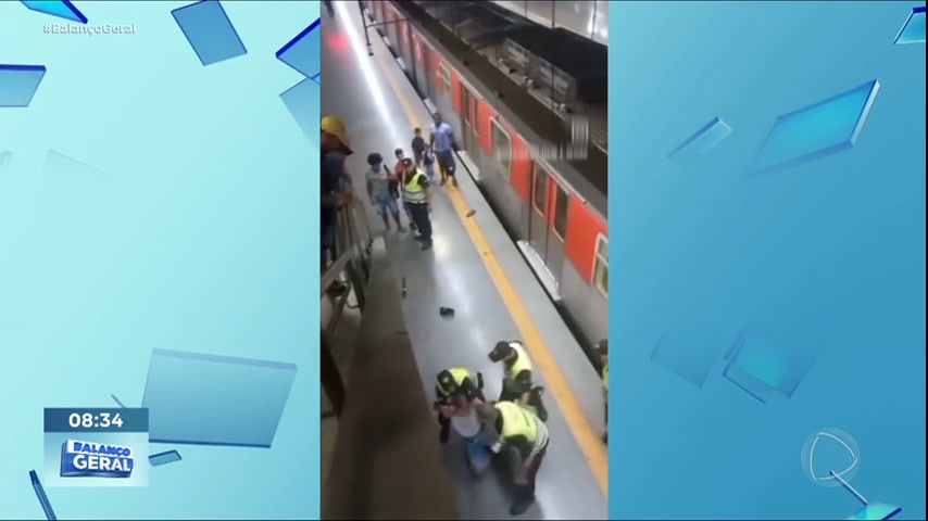 Vídeo: Passageiros e ambulantes denunciam violência de seguranças da CPTM, em SP