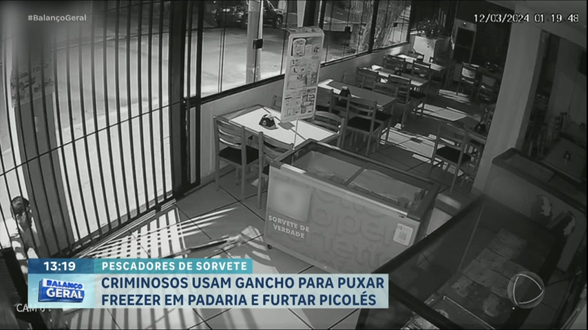 Vídeo: Dentro da Notícia: Criminosos roubam freezer de padaria em Campinas (SP)
