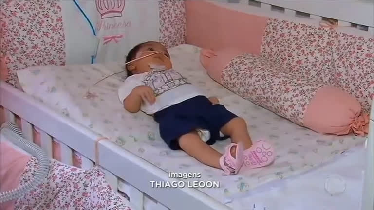Vídeo: Bebê de três meses precisa de remédio que custa R$ 3 milhões