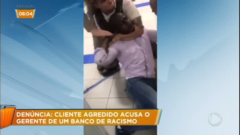 Vídeo: Cliente é vítima de racismo em agência bancária
