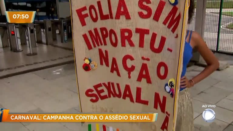 Vídeo: Campanha lança marchinha contra assédio sexual no Carnaval do Rio