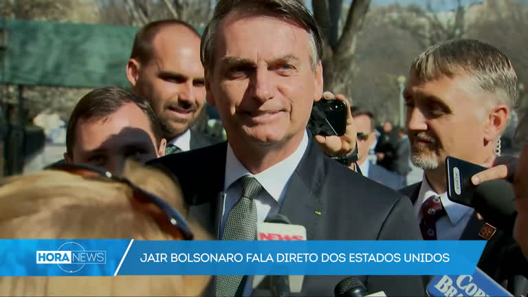 Vídeo: Bolsonaro fala após encontro com Donald Trump