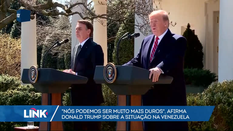 Vídeo: Trump e Bolsonaro falam sobre a Venezuela