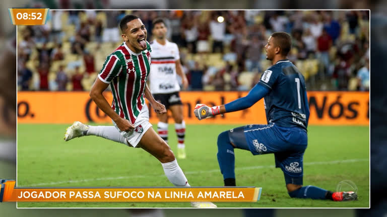 Vídeo: Jogador do Fluminense sofre tentativa de assalto na Linha Amarela