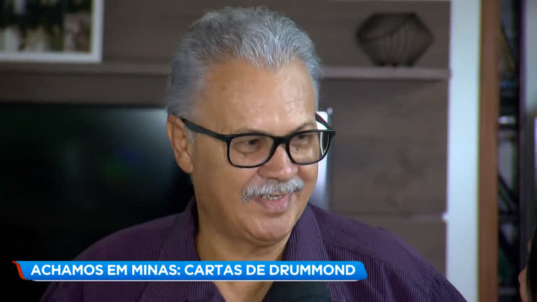 Vídeo: Achamos em Minas: Fã ganha cartas originais de Carlos Drummond
