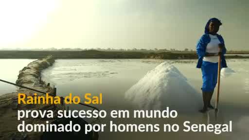 Vídeo: Rainha do Sal prova sucesso em mundo dominado por homens