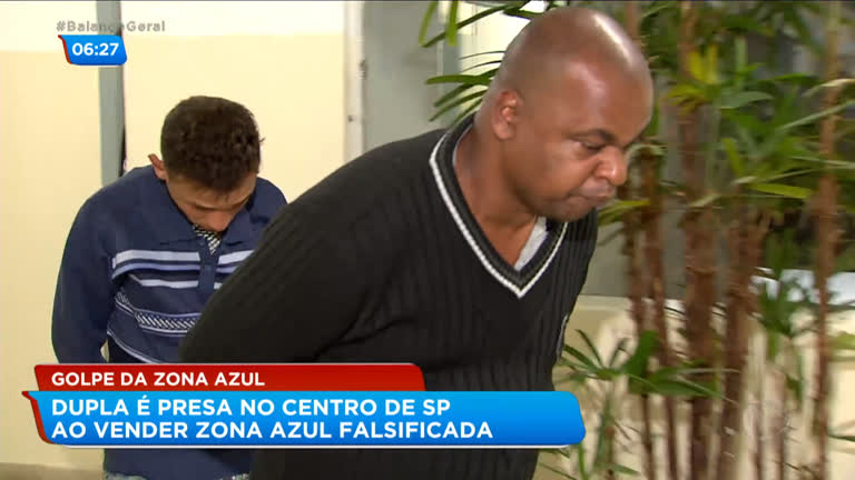 Vídeo: Criminosos são presos ao vender zona azul falsificada em São Paulo