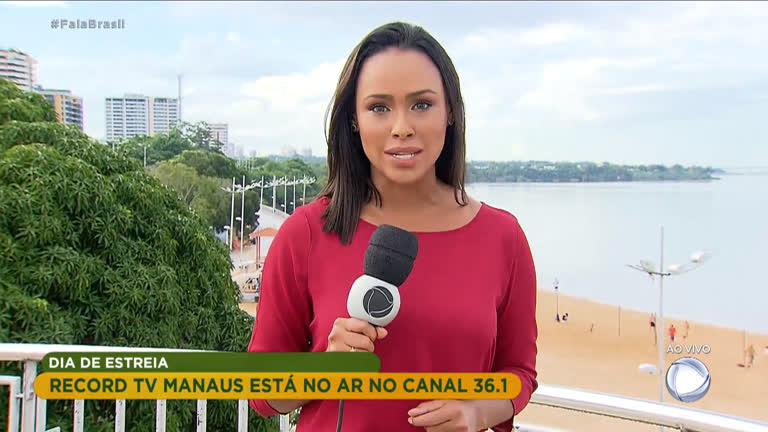 Vídeo: Record TV Manaus estreia no canal 36.1 nesta segunda-feira (17)