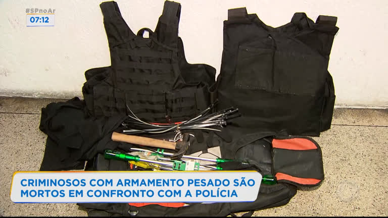 Vídeo: Bandidos com armamento pesado trocam tiros com PMs em São Paulo