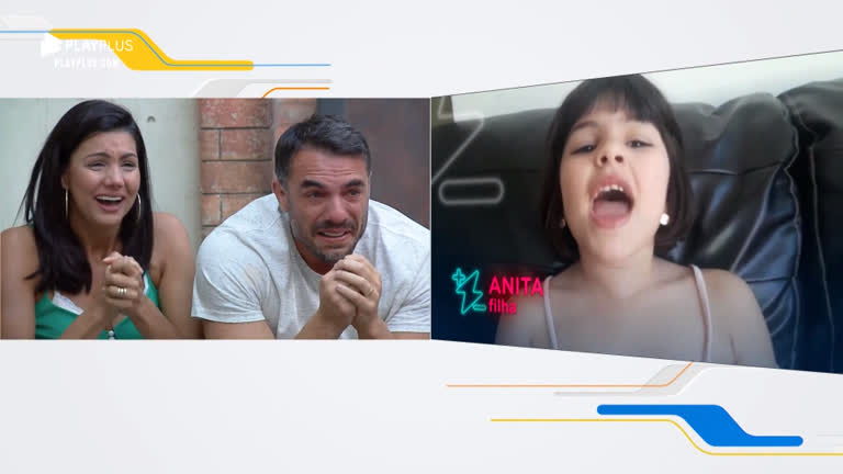 Vídeo: Daniel Saullo e Mariana Felício se emocionam com vídeo dos filhos