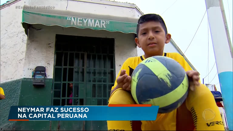 Vídeo: Peruano fã de Neymar dá ao comércio o nome do jogador brasileiro
