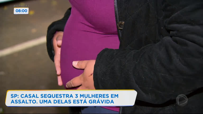 Vídeo: Casal sequestra grávida na zona sul de São Paulo