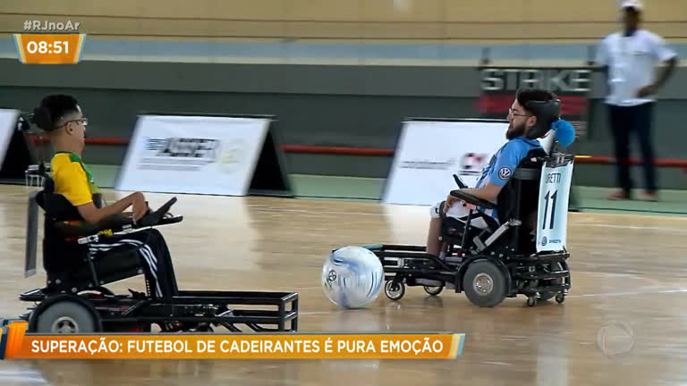 Vídeo: Rio de Janeiro recebe seis seleções para torneio de futebol de cadeirantes