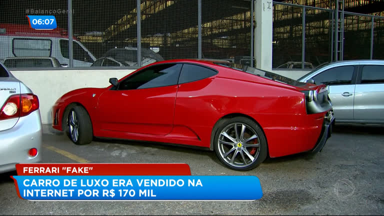 Vídeo: Ferrari fake é apreendida após ser colocada à venda por R$ 170 mil