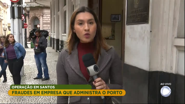 Vídeo: PF faz operação contra fraudes em Porto de Santos (SP)