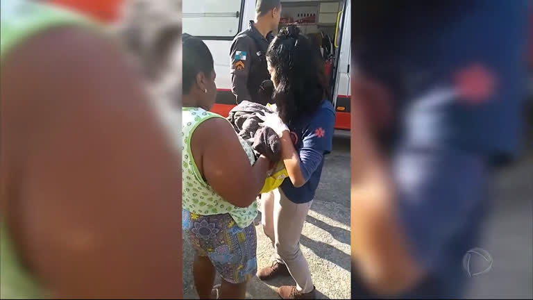Vídeo: Recém-nascido é abandonado na rua em São Gonçalo (RJ)