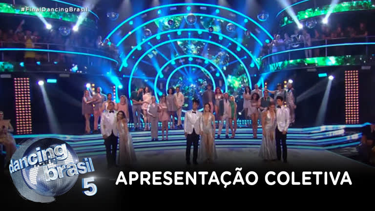 Vídeo: Duplas fazem apresentação coletiva pela última vez no Dancing Brasil 5