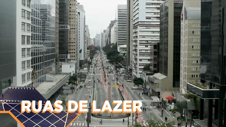 Vídeo: SP Voar mostra ruas que são sinônimos de lazer em São Paulo