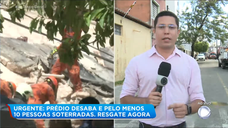 Bombeiros resgatam vitimas de desabamento de predio em Fortaleza (CE ...