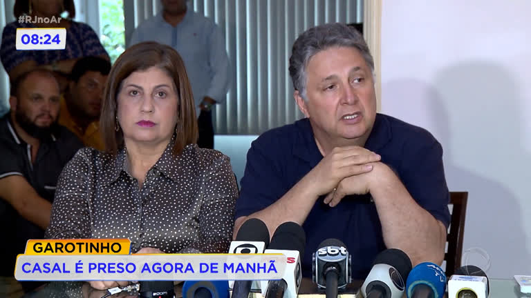 Vídeo: TJ-RJ cassa habeas corpus de casal Garotinho e ex-governadores são presos