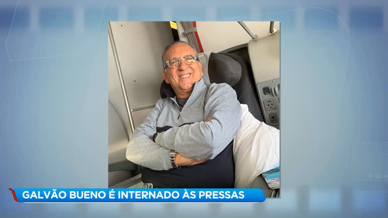 Vídeo: Hora da Venenosa: Galvão Bueno passa mal e faz cateterismo