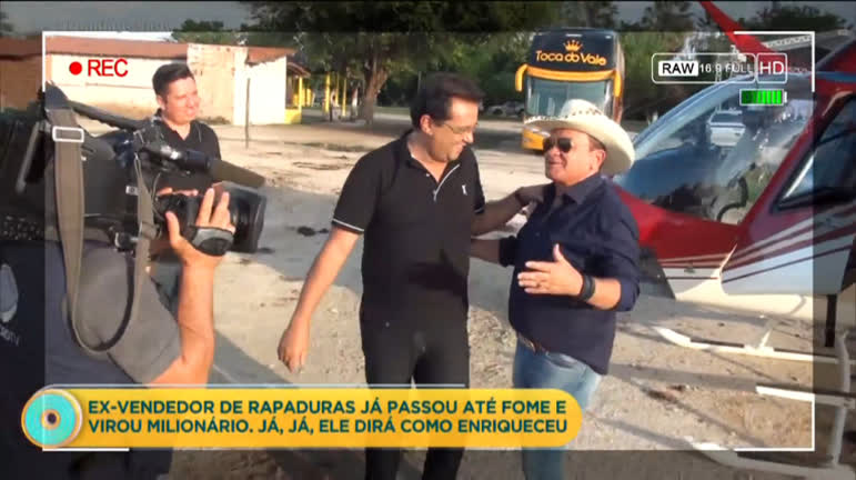Vídeo: Geraldo Luis mostra a história do ex-vendedor de rapadura que ficou milionário