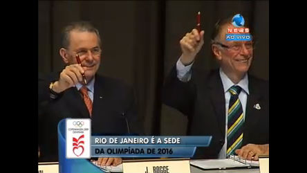 Vídeo: Momento da assinatura do contrato entre COI e Rio