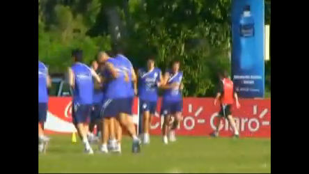 Vídeo: Paraguai treina para as eliminatórias