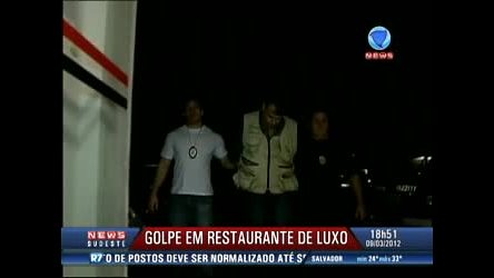 Vídeo: Golpista tenta aplicar golpe em restaurante de luxo e acaba preso