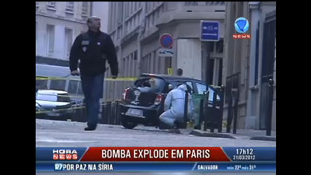 Vídeo: Bomba explode próximo a embaixada da Indonésia em Paris