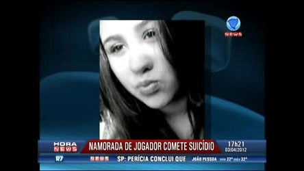 Vídeo: Laudo concluí que namorada de jogador da Portuguesa cometeu o suicídio