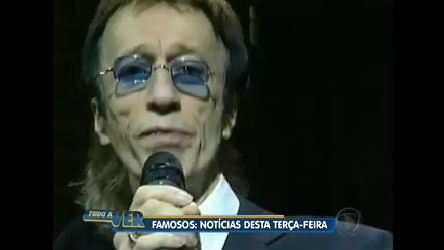 Vídeo: Vocalista do Bee Gees está em coma após complicações causadas por pneumonia