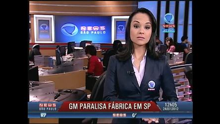 Vídeo: GM paralisa fábrica em São Paulo e até 2.000 podem ficar sem emprego