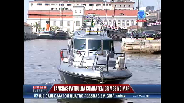 Vídeo: Lanchas-patrulha ajudam a combater crimes ambientais no mar do Rio de Janeiro
