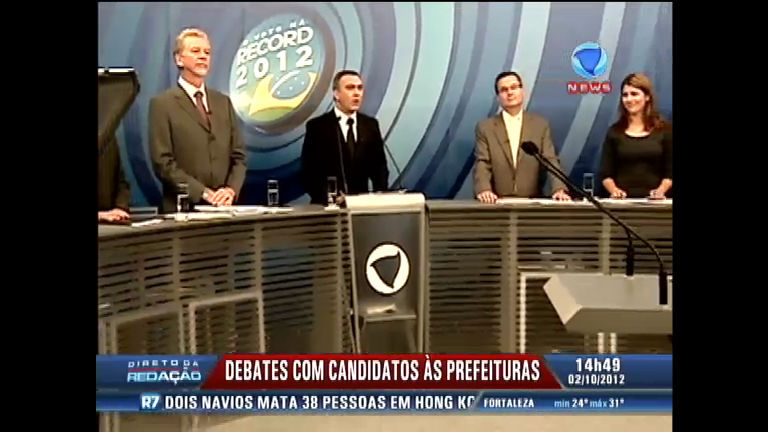 Vídeo: Veja como foram os debates na Record entre candidatos às prefeituras de 23 capitais
