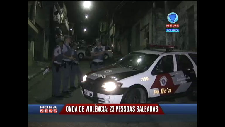 Vídeo: Noite violenta registra nove mortes em Sâo Paulo