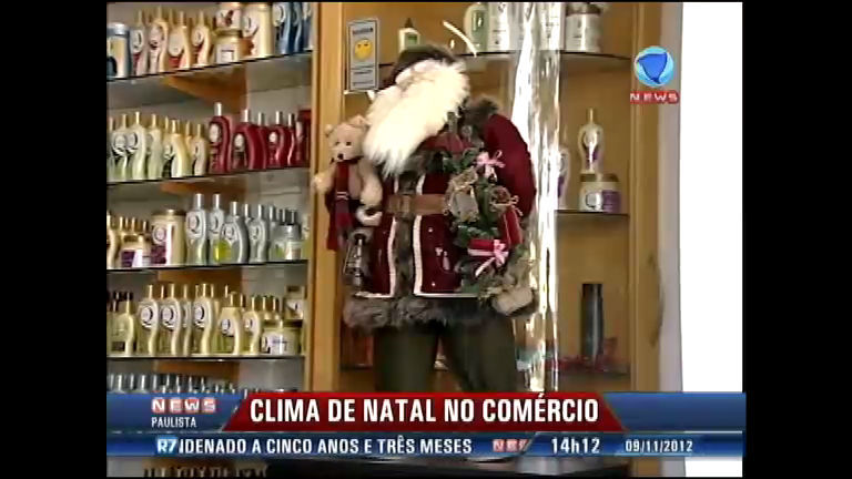 Vídeo: Comércio de Franca (SP) se prepara para o Natal