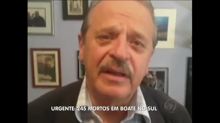 Vídeo: Governador do RS fala sobre tragédia em Santa Maria