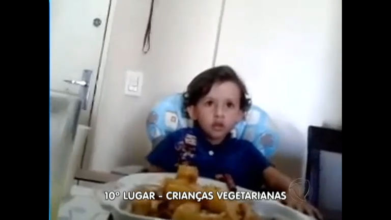 Vídeo: Top TV Internet: veja as crianças vegetarianas mais fofas da web