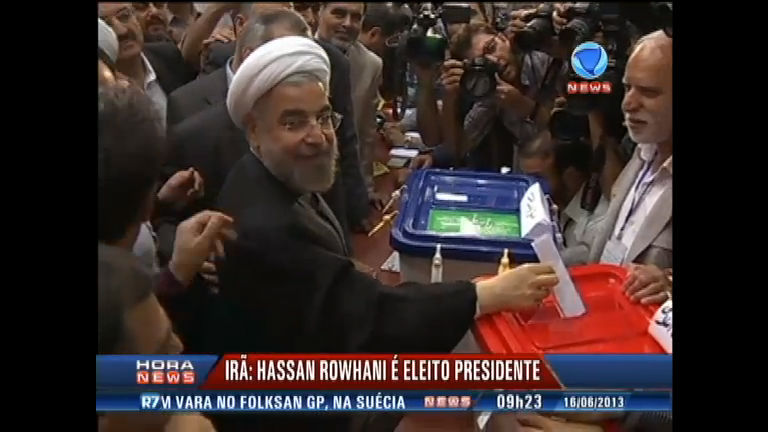 Vídeo: Hassan Rowhani é eleito presidente do Irã