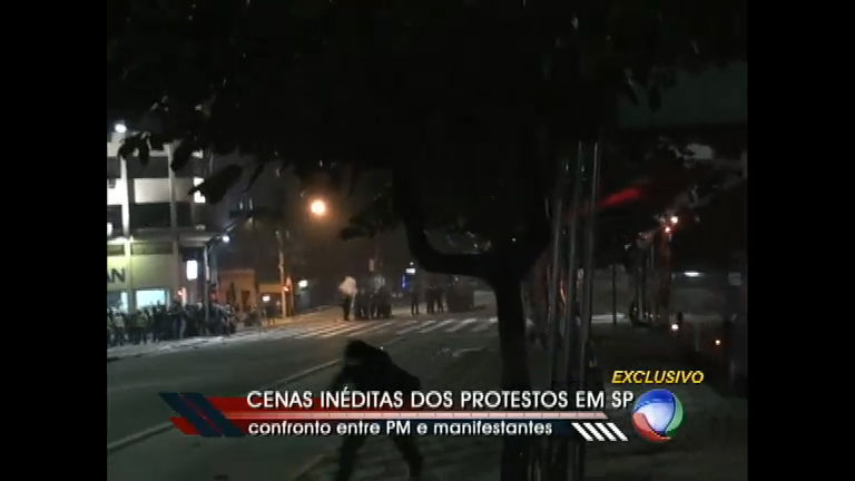 Vídeo: Câmera em Ação mostra a visão da polícia dos protestos em São Paulo