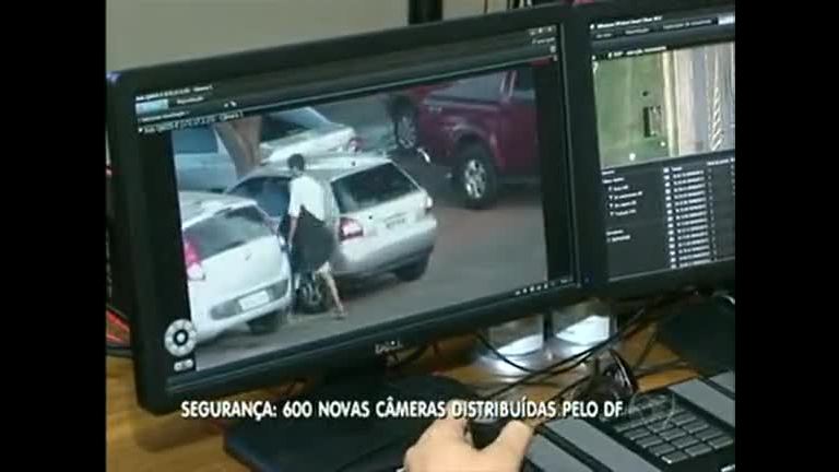 Vídeo: Secretaria de Segurança Pública instala 600 câmeras em todo o DF