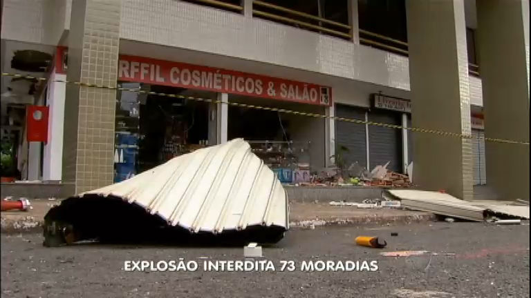 Vídeo: Explosão em restaurante causa interdição de prédio em Brasília (DF)