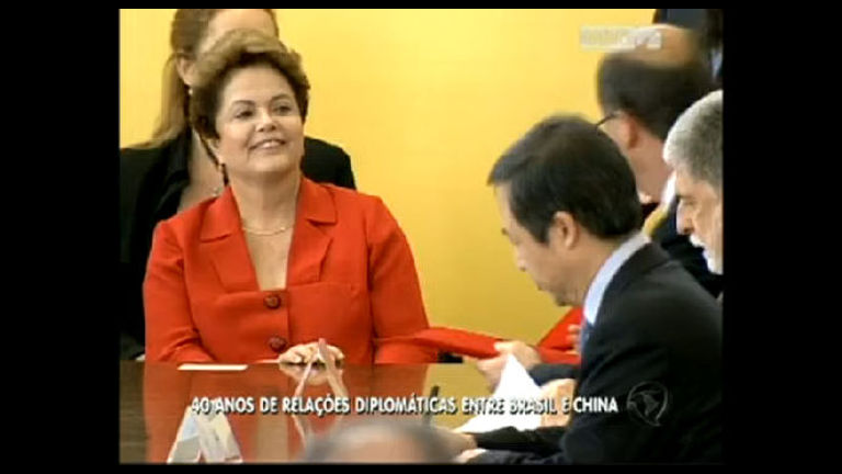 Vídeo: Presidentes de Brasil e China comemoram os 40 anos de relações diplomáticas entre os dois países