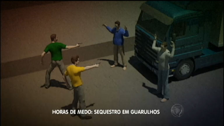 Vídeo: Caminhoneiro e ajudante são sequestrados em Guarulhos (SP)